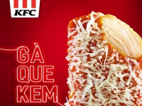 Nếm thử món Gà Que Kem KFC- Vị ngon đánh thức rung cảm 