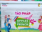 Sinh viên Đại học Văn Lang hào hứng tham gia chương trình “Trải nghiệm lớp học nấu ăn với táo Pháp – Apples never too French”
